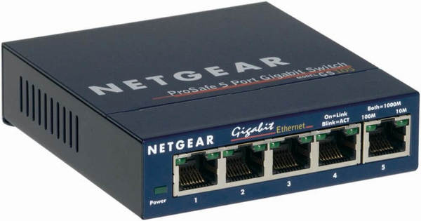 Netgear ProSafe 5-Port Gigabit Desktop Switch GS105NA B&H Photo