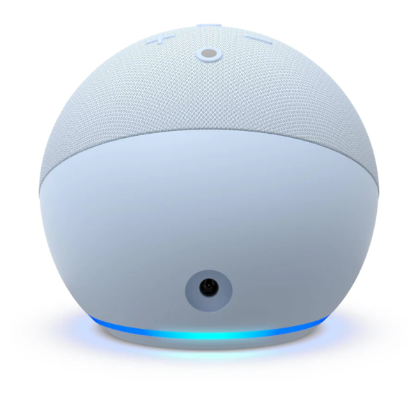 Amazon Echo Dot (5th Gen) With Clock- Cloud Blue - Buy Online 