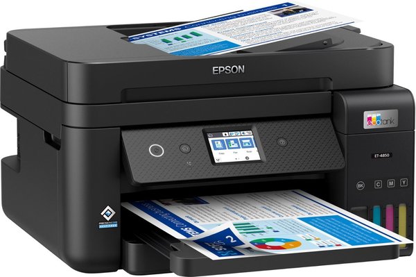 Epson EcoTank ET-4850 Wireless All-in-One Inkjet Multifunction Ink Tank ...